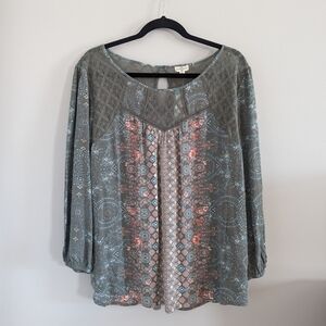 Mason & Belle boho top